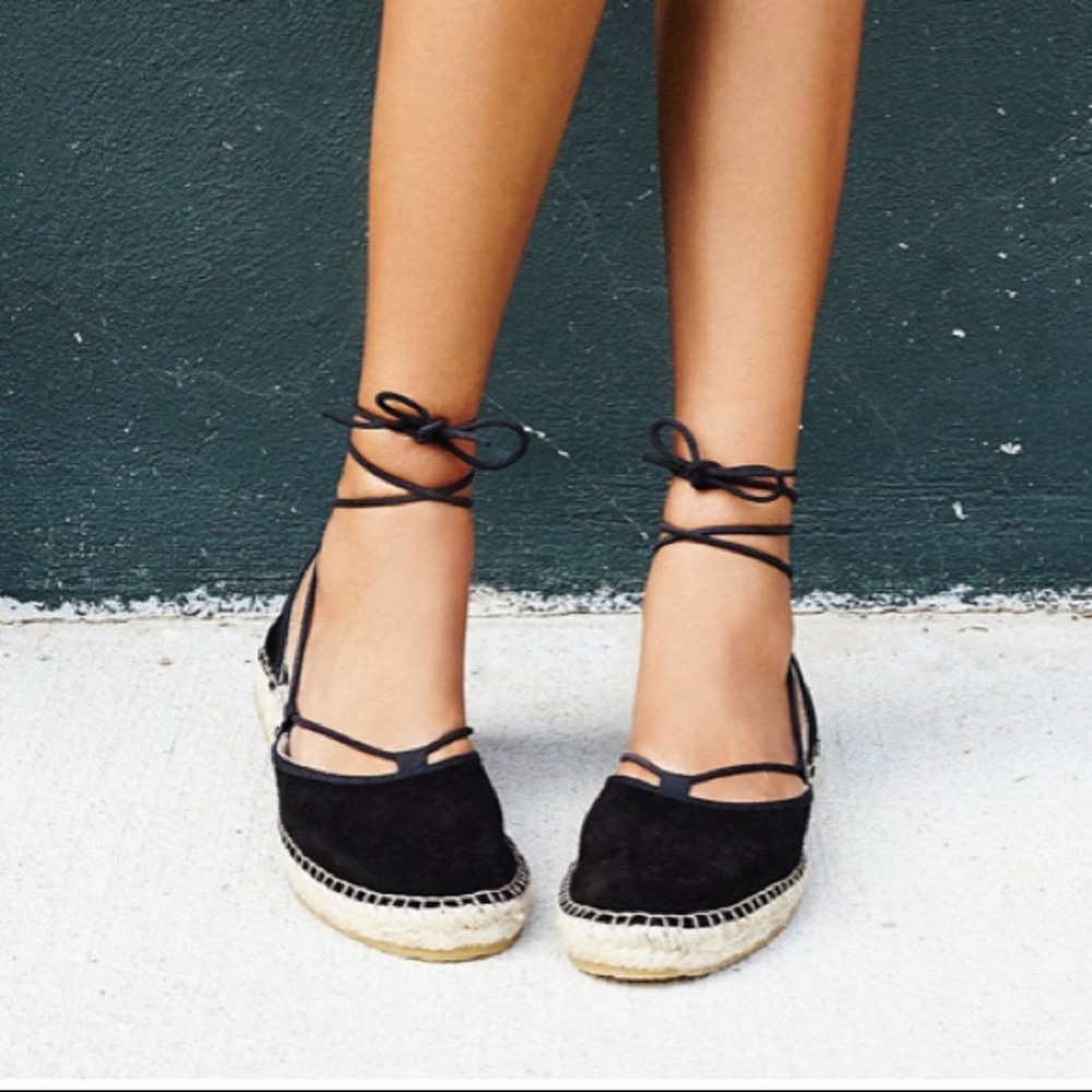 Free People Marina Lace Up Espadrille